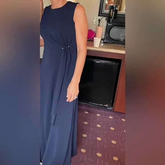Dresses | Dkny Mother Of The Bride Dress Navy Size 2 | Poshmark